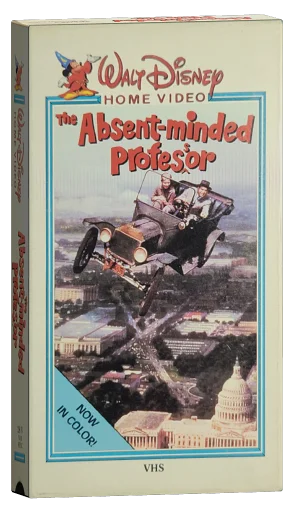 The Absent-Minded Professor VHS, Walt Disney Home Video