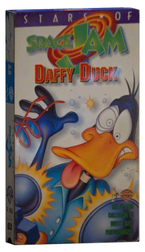Stars of Space Jam: Daffy Duck VHS cover