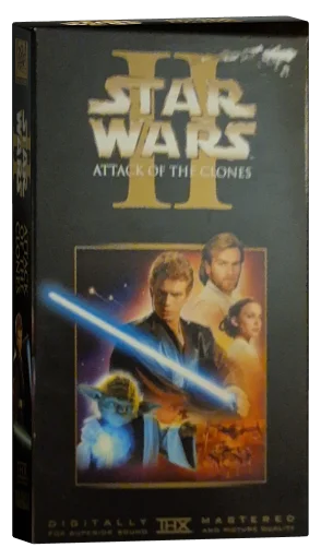 Star Wars: Episode II - Attack of the Clones VHS, Fox