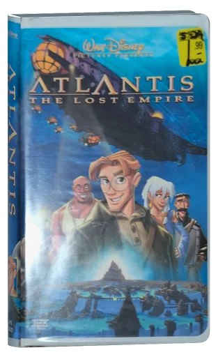 Atlantis: The Lost Empire VHS, Walt Disney Home Entertainment