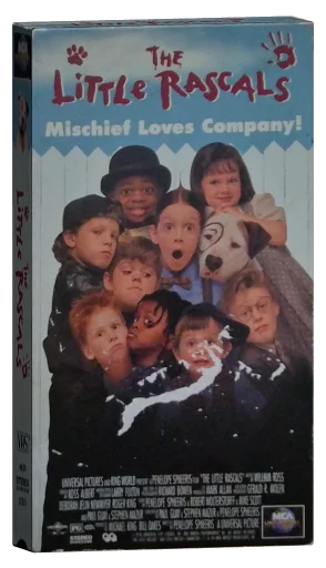 The Little Rascals VHS, MCA Universal Home Video