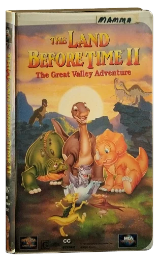 The Land Before Time II: The Great Valley Adventure VHS, MCA Universal Home Video