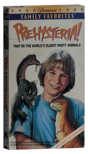 Prehysteria! VHS, Paramount Home Video