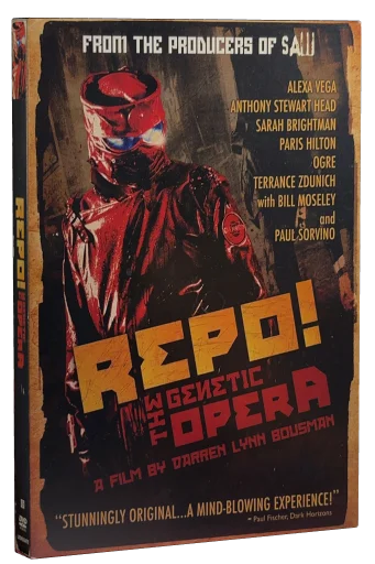 Repo! The Genetic Opera DVD, Lionsgate