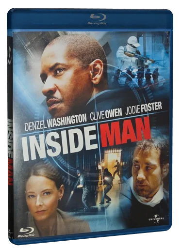 Inside Man Blu-ray, Universal Pictures Home Entertainment