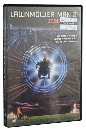 Lawnmower Man 2: Beyond Cyberspace DVD cover
