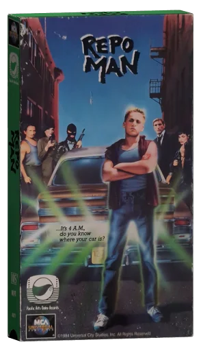 Repo Man VHS, MCA Universal Home Video