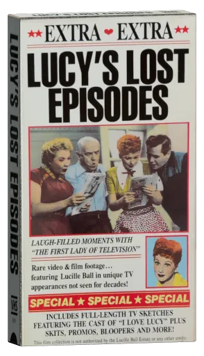 Lucy's Lost Episodes VHS, GoodTimes Home Video