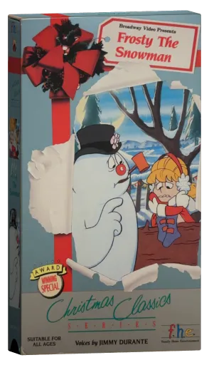 Frosty the Snowman VHS, Family Home Entertainmart (F.H.E.)