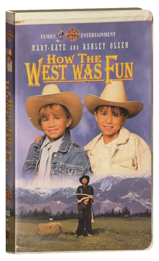 How the West Was Fun VHS, Warner Home Video