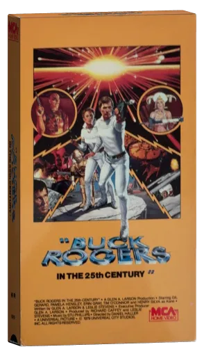 Buck Rogers in the 25th Century: Planet of the Slave Girls VHS cover