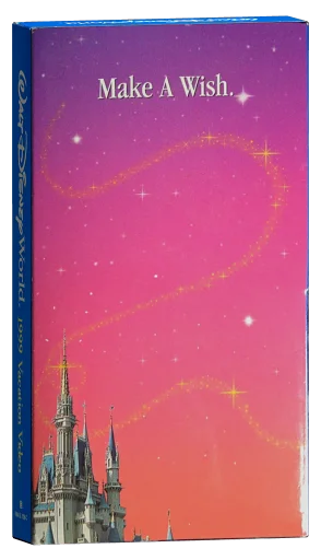 Walt Disney World 1999 Vacation Video VHS cover