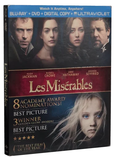 Les Misérables Blu-ray, Universal