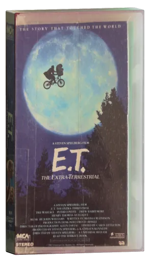 E.T. the Extra-Terrestrial VHS, MCA Home Video