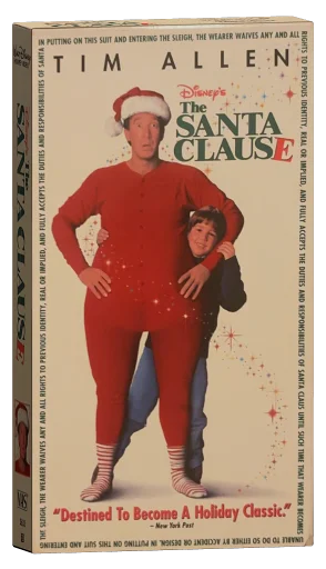 The Santa Clause VHS, Walt Disney Home Video
