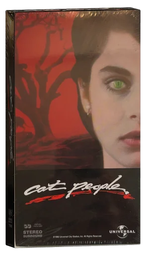 Cat People VHS, MCA Universal