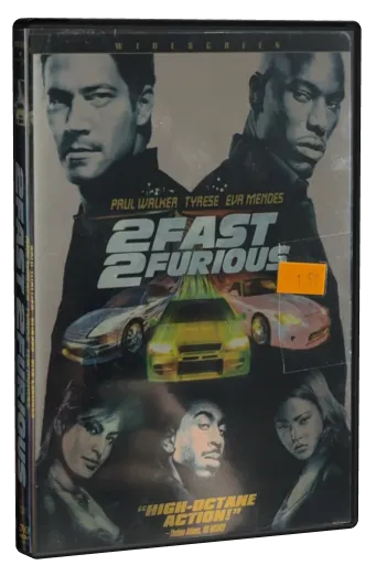 2 Fast 2 Furious DVD, Universal Studios Home Video