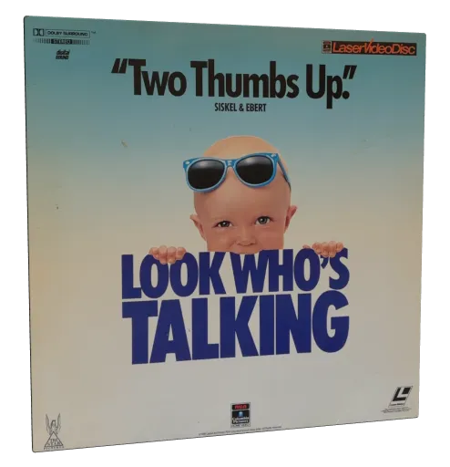 Look Who's Talking Laserdisc, Columbia Pictures Home Video