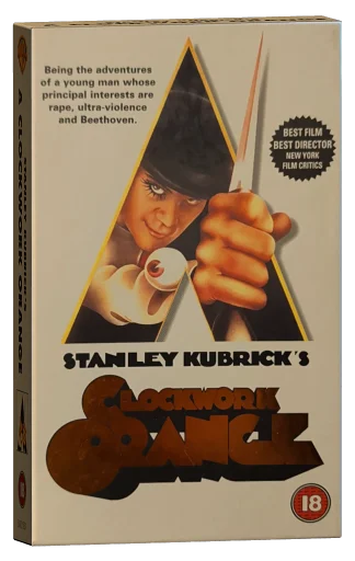 A Clockwork Orange VHS, Warner Home Video