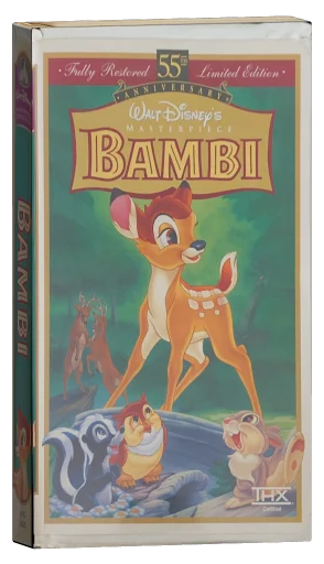 Bambi VHS, Walt Disney Home Video