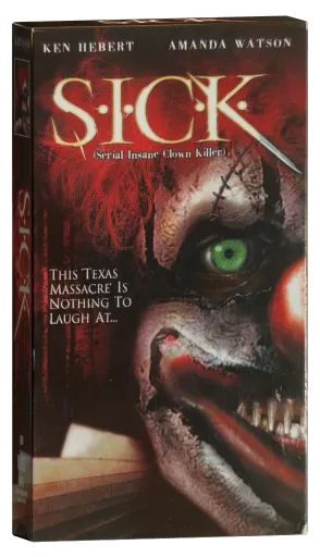 S.I.C.K. Serial Insane Clown Killer VHS, Artisan Home Entertainment