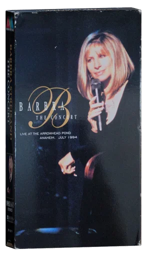 Barbra: The Concert VHS, Columbia