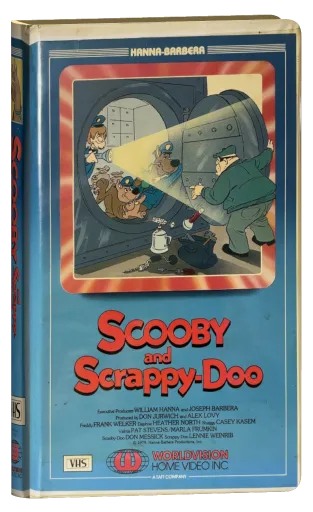 Scooby-Doo and Scrappy-Doo VHS, Worldvision Home Video