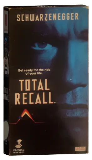 Total Recall VHS, LIVE Home Video