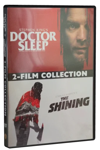 Stephen King's Doctor Sleep + Stanley Kubrick's The Shining 2-Film Collection DVD cover