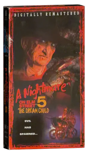 A Nightmare on Elm Street: The Dream Child VHS, New Line Home Video