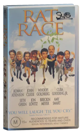 Rat Race VHS, Paramount Home Entertainment