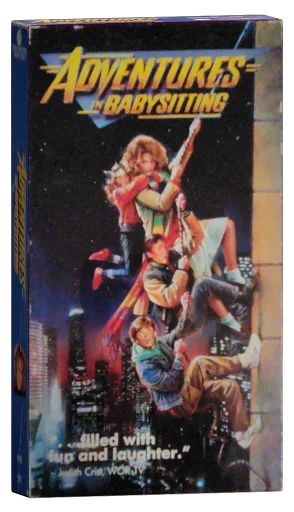 Adventures in Babysitting VHS, Touchstone Home Video