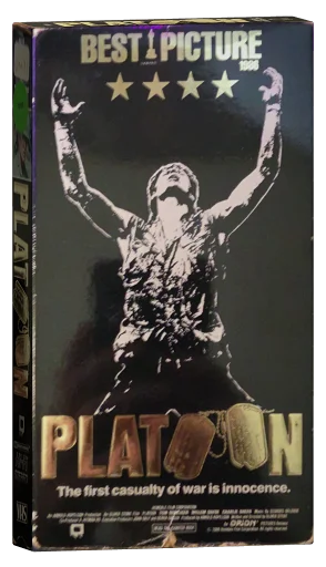 Platoon VHS, Vestron Video