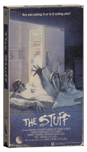 The Stuff VHS, New World Video