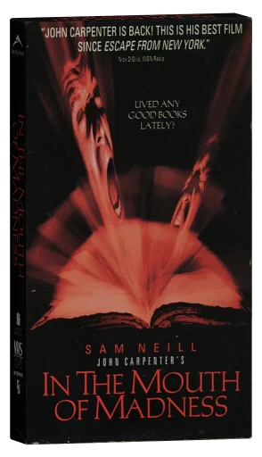 In the Mouth of Madness VHS, Alliance Atlantis
