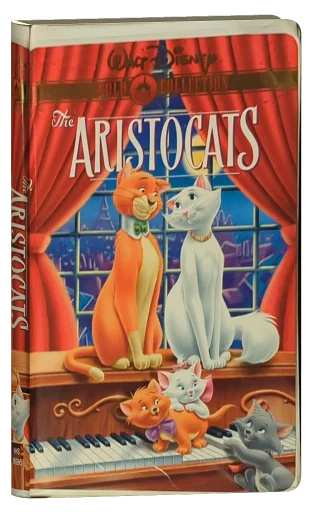 The Aristocats VHS, Walt Disney Home Video