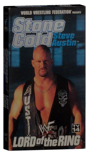 WWF: Stone Cold Steve Austin - Lord of the Ring VHS cover