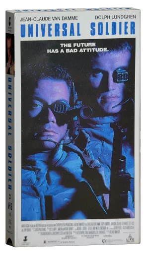 Universal Soldier VHS, LIVE Home Video