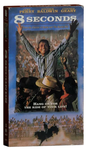 8 Seconds VHS, New Line Home Video