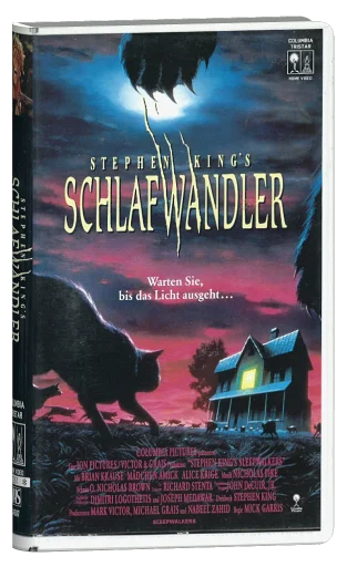 Sleepwalkers VHS, Columbia TriStar Home Video