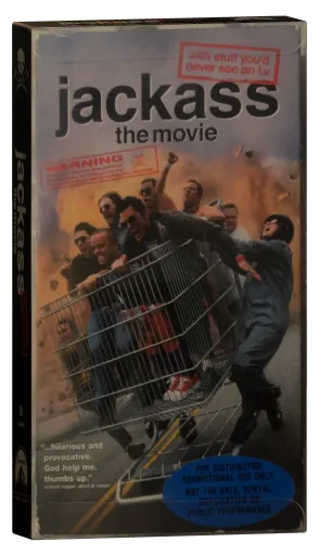 Jackass: The Movie VHS, Paramount