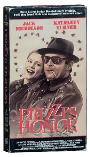 Prizzi's Honor VHS, Vestron Video