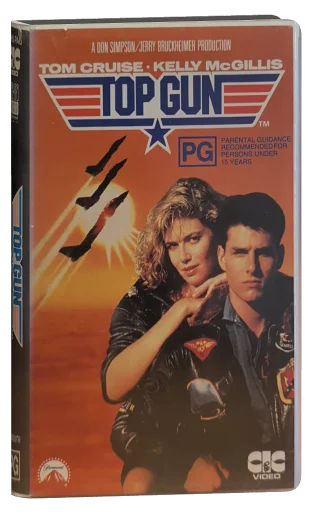 Top Gun VHS, CIC Video