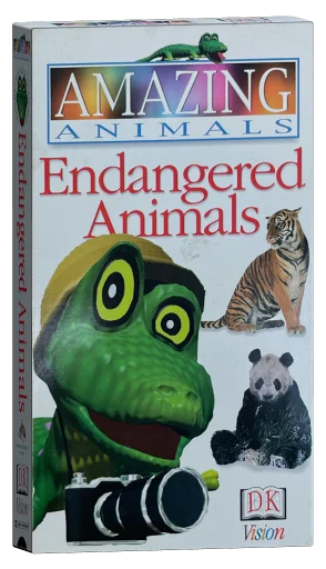 Amazing Animals: Endangered Animals VHS cover
