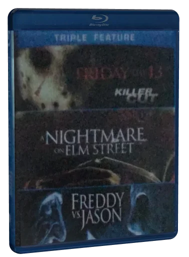 Friday the 13th / A Nightmare on Elm Street / Freddy vs. Jason Blu-ray cover