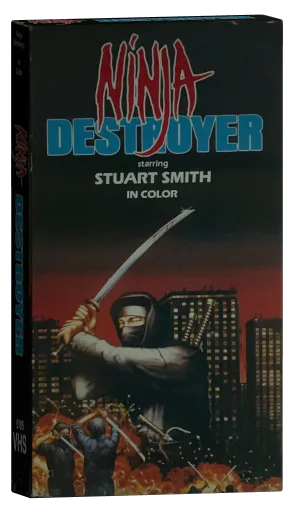 Ninja Destroyer VHS, United American Video