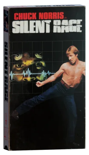 Silent Rage VHS cover