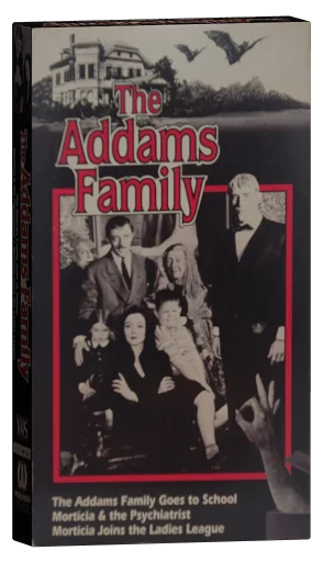 The Addams Family VHS, Worldvision Home Video