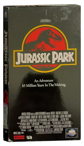 Jurassic Park VHS, MCA Universal Home Video