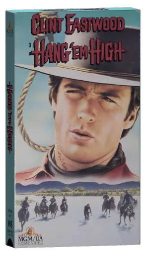 Hang 'em High VHS, MGM/UA Home Video